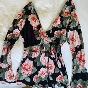 Forever 21 Floral Romper